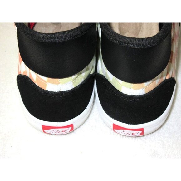 Vans Men's The Lizzie Checkerboard Black Multi Lizzie Armanto shoes Sizes NIB - Picture 6 of 6